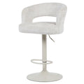 Barkruk Vince Naturel - Beige onderstel