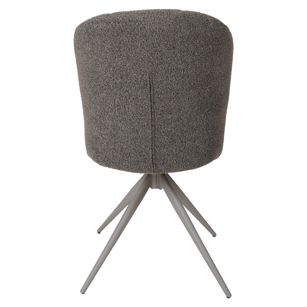 Eetkamerstoel Cosmo - Bouclé - Brown