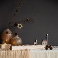 Houten adventskalender strip "Hert"