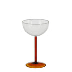 Riga wijnglas oranje