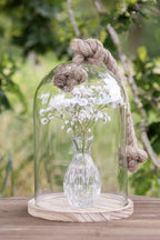 Vaas Ø 6x11 cm Glas Glazen Vaas