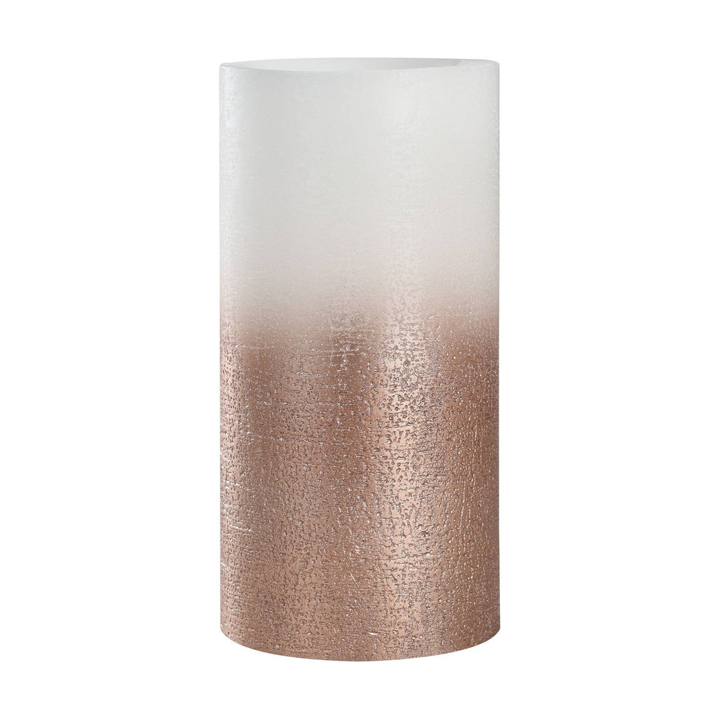 LED Kaars Amboriala Koper 8x15 cm