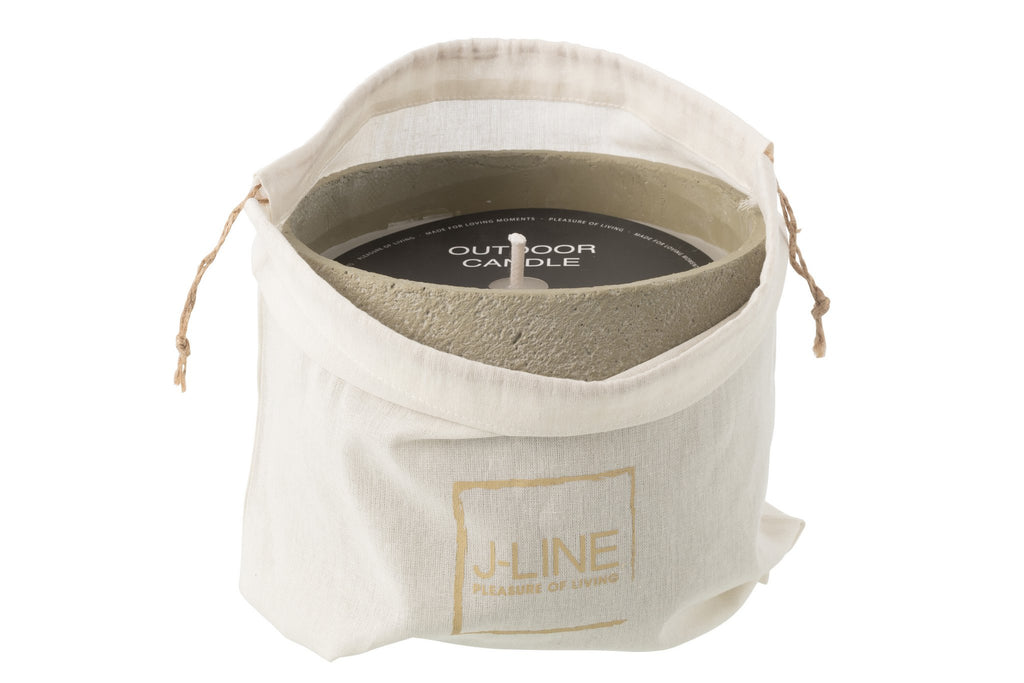 J-Line buitenkaars Rond - lichtgroen - L - 47U