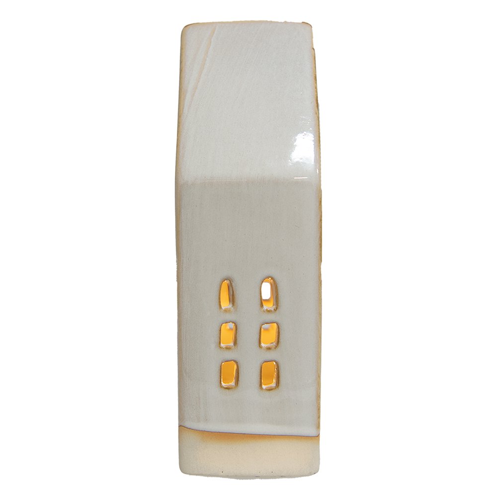 Decoratie Huis 18 cm Beige Porselein
