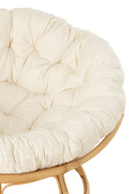 J-Line Sofa Celine + Kussen Rotan Naturel