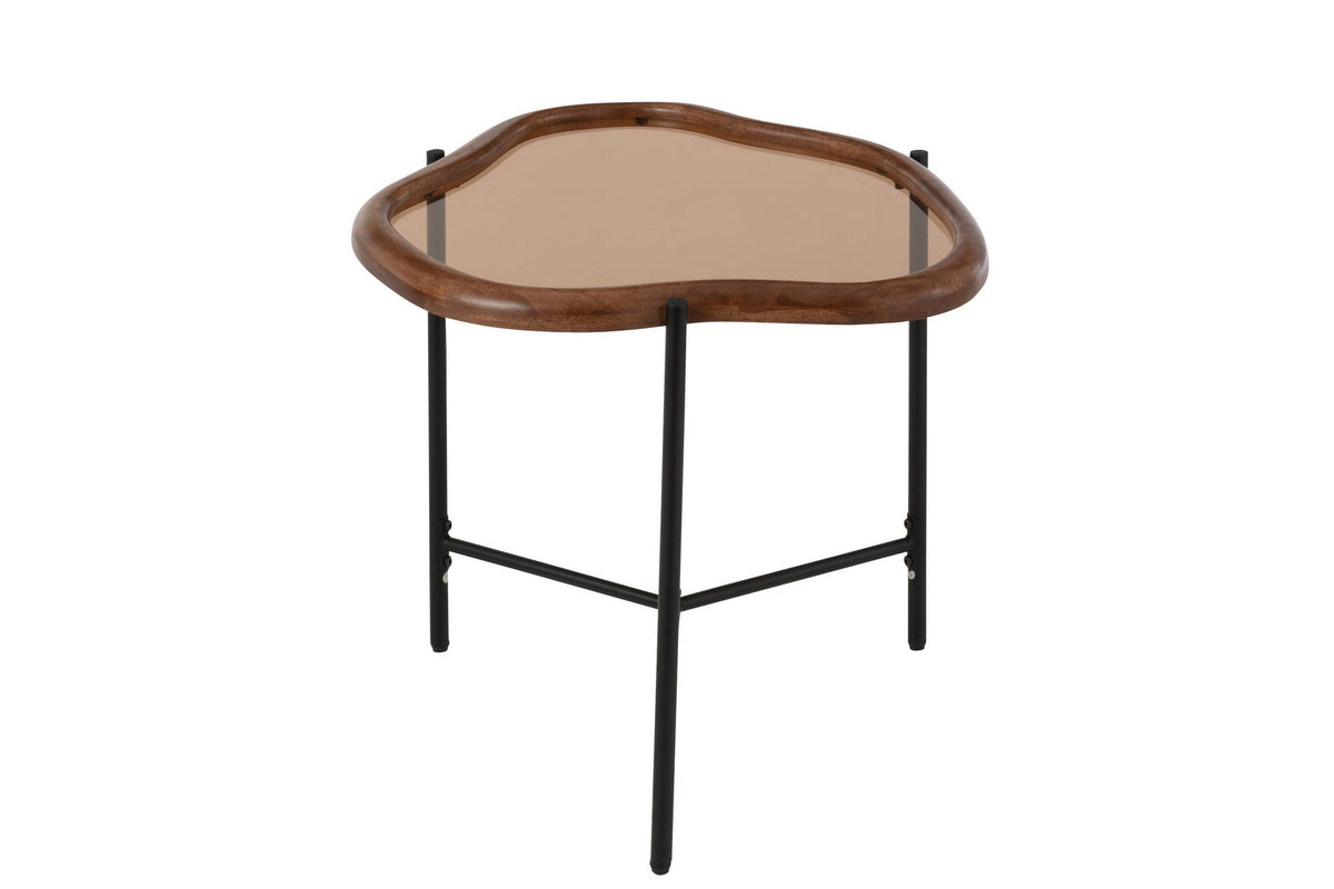 J-Line salontafel Zip - glas - mix