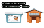 Bouwpakket Steam DIY Cottage Vakantiehuisje- Steen- eerst zelf steentjes maken en daarna bouwen!