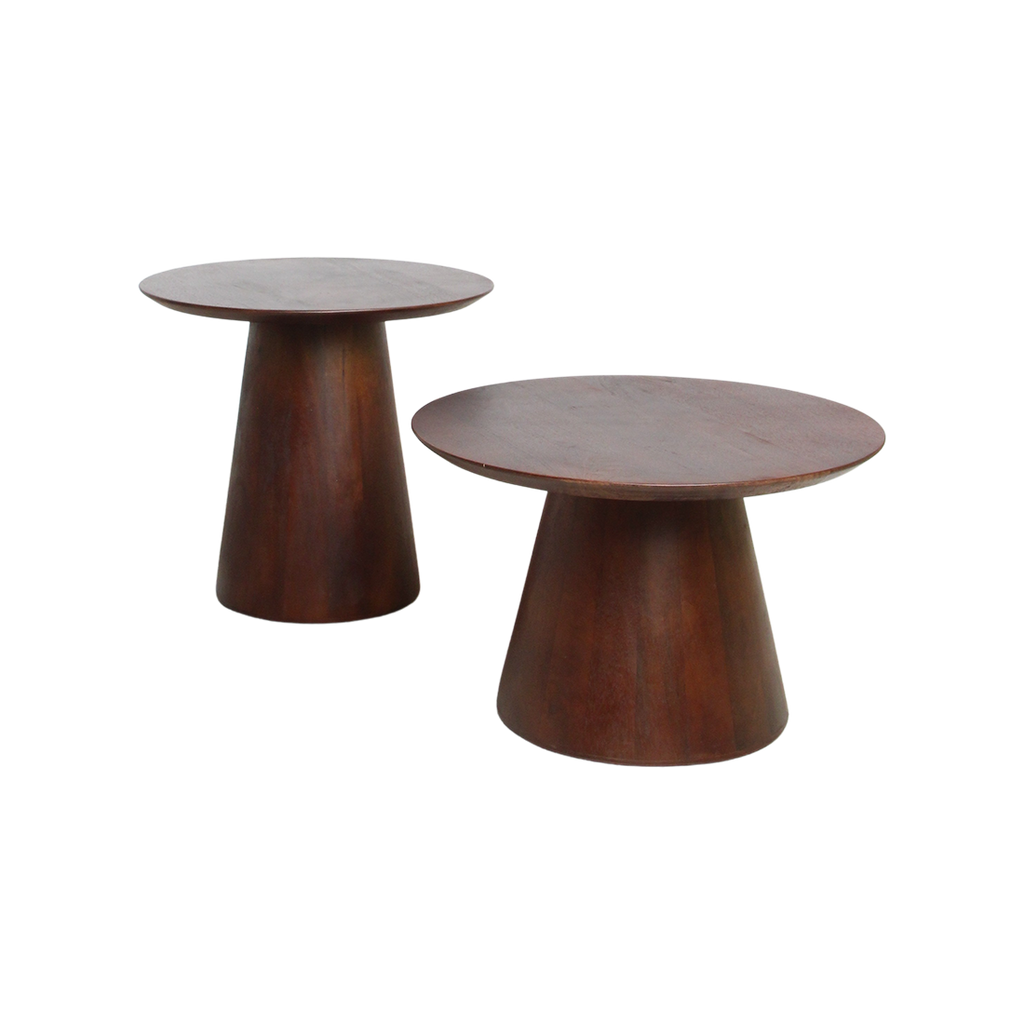 Bullnose Cone bijzettafel 50 cm