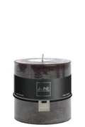 J-Line cilinderkaars - zwart - 8U