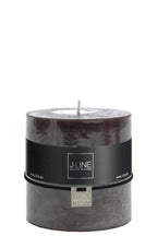 J-Line cilinderkaars - zwart - 8U