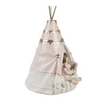 Spaarpot 13x13x19 cm Roze Kunststof