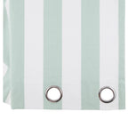 Mireille curtain mint green 140 cm x 260 cm 8 rings