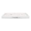 Zeepbakje 27x15,5xH2cm marmer wit Suds