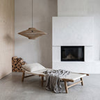 Corda hanglamp naturel large Ø 80x37 cm