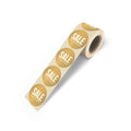 Kortingsstickers op rol - 500 stuks