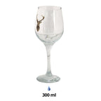 Wijnglas 300 ml Glas Rendier Wijnkelk