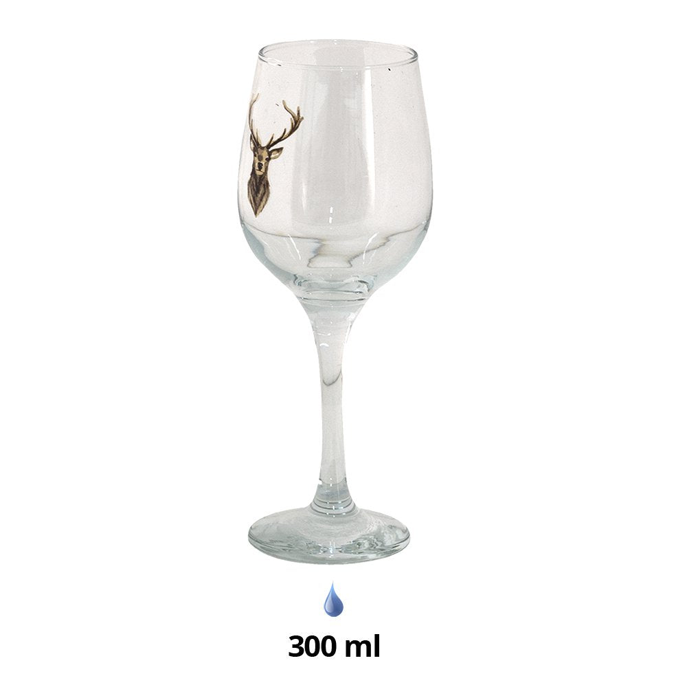 Wijnglas 300 ml Glas Rendier Wijnkelk