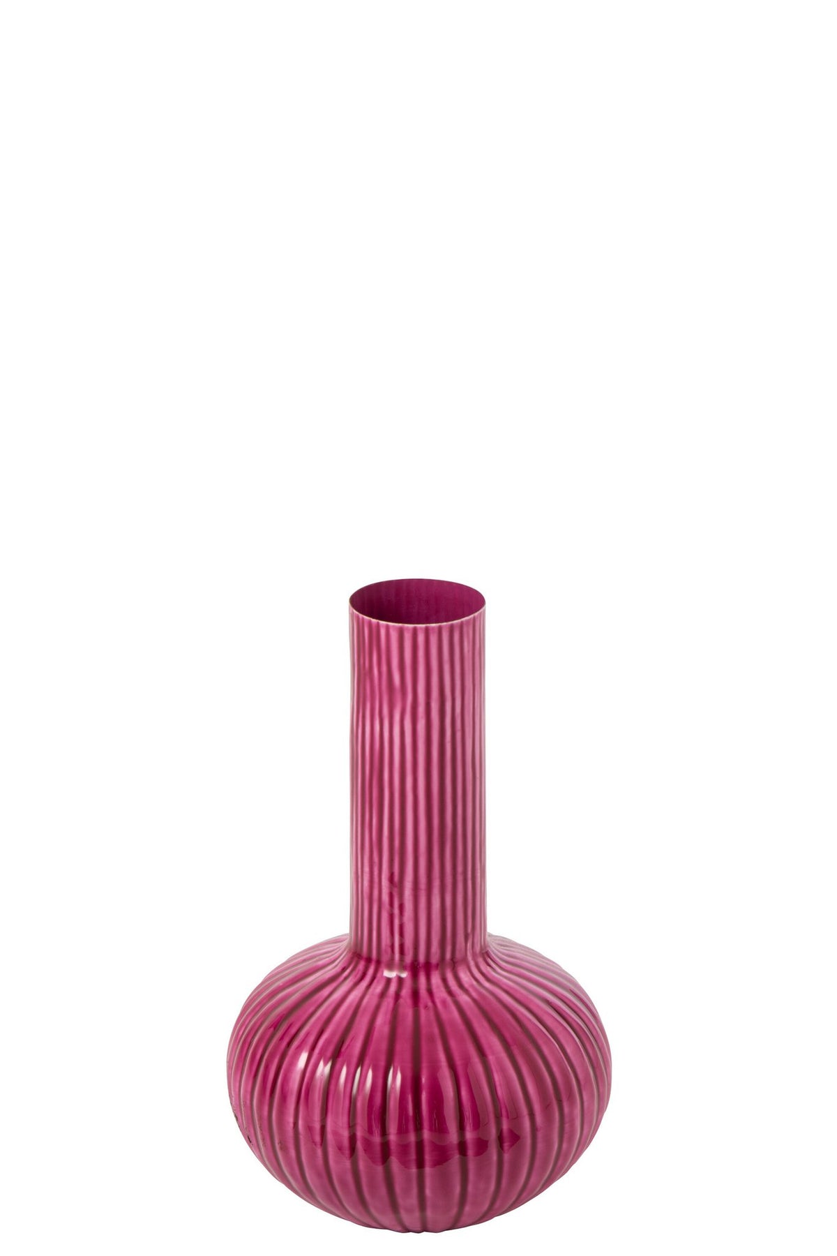 J-Line Vaas - ijzer - fuchsia - small