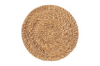Placemat Kamar - Water Hyacinth - Dia 36 cm, beige