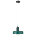 J-Line hanglamp Retro - glas - groen