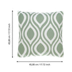 Kussen Chevery Groen 45x45cm