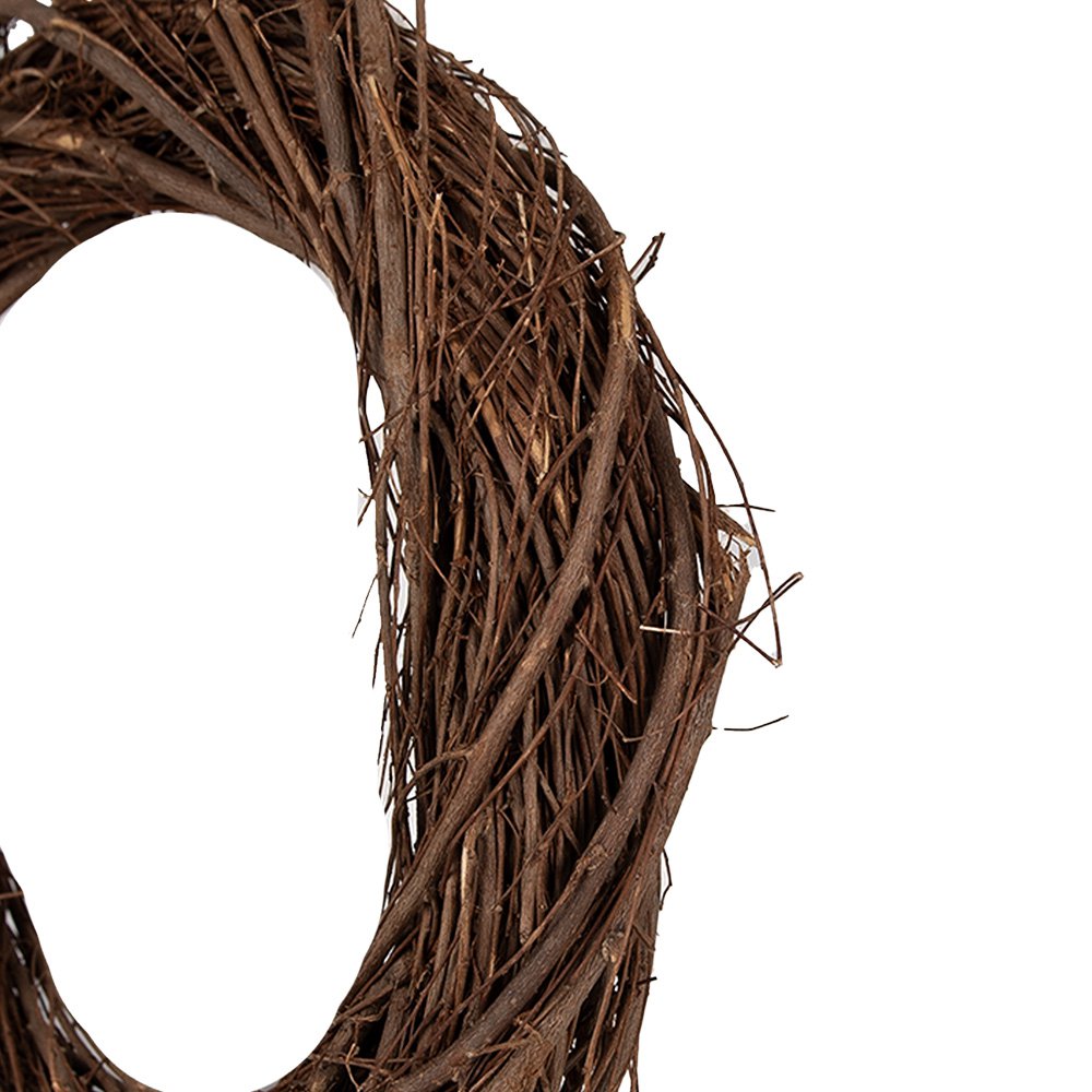 Krans Ø 45 cm Bruin Hout