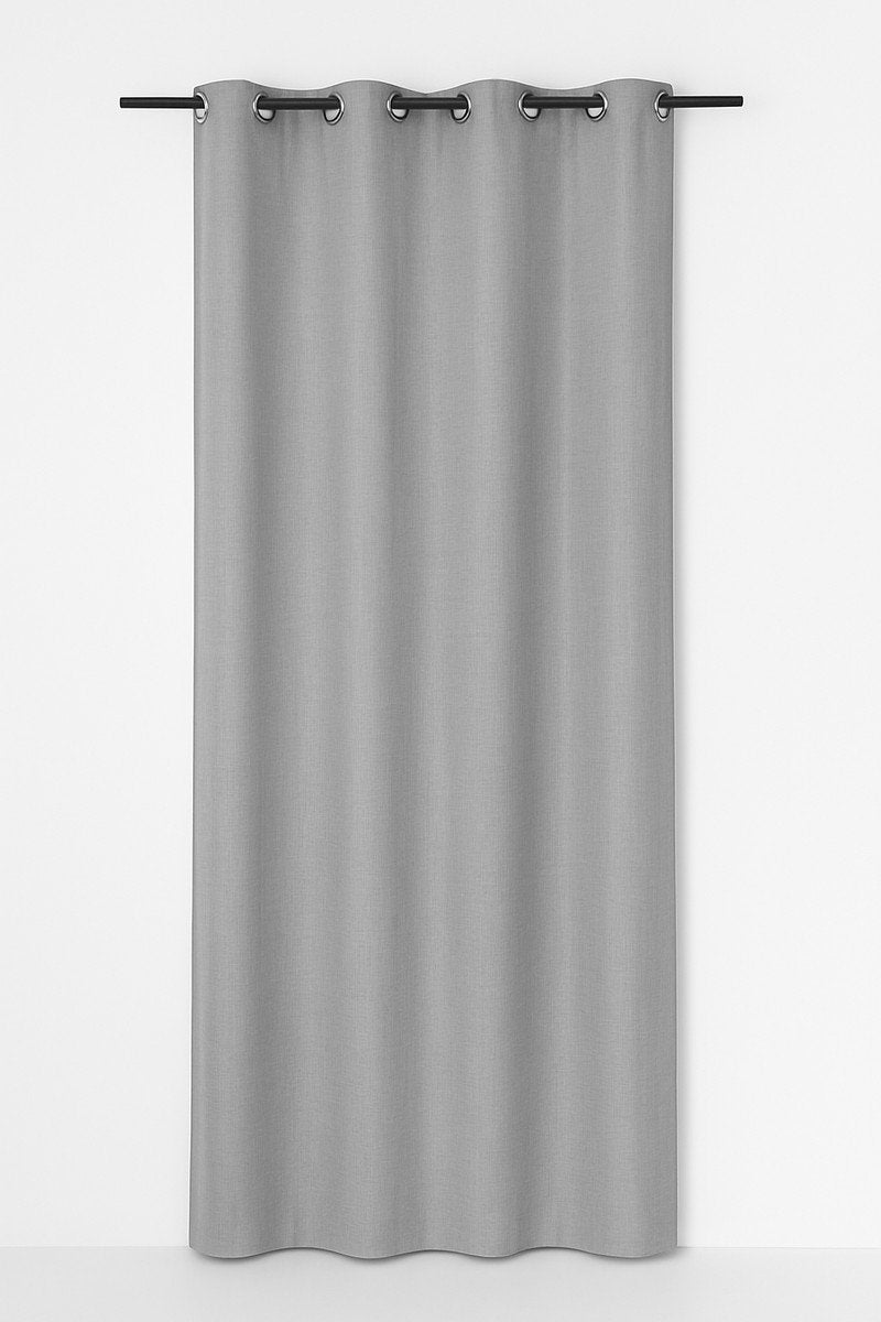 Edera gordijn taupe 8 rings 135 x 260 cm