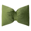 Strik Kussen Fluweel apple groen 40x60cm