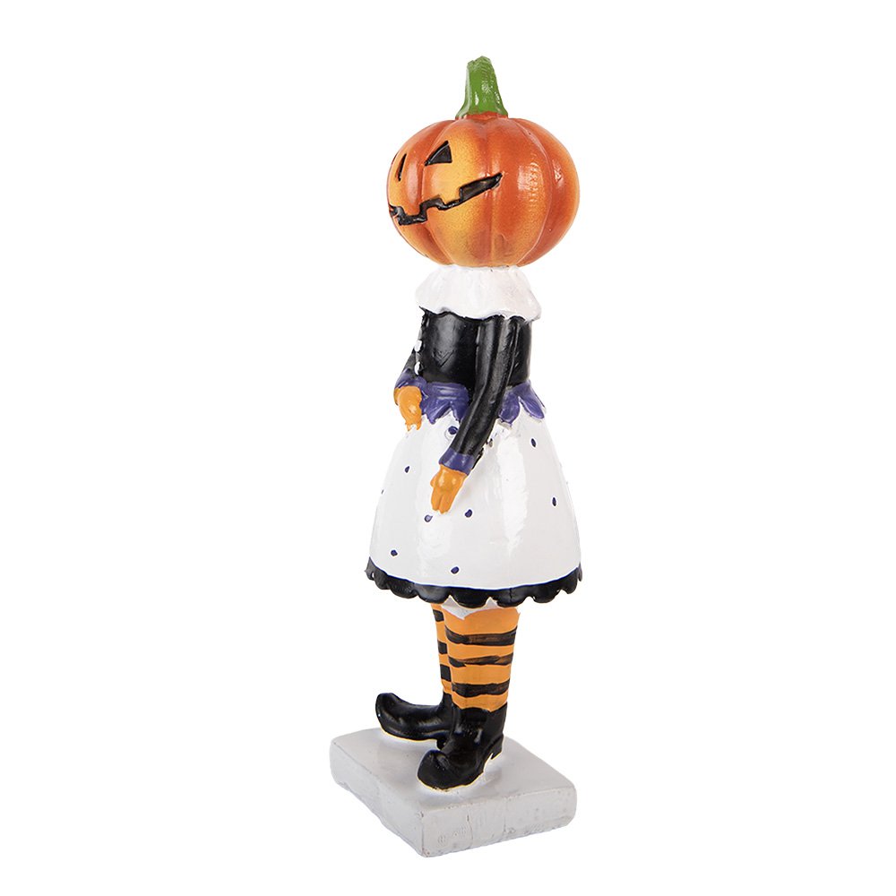 Halloween decoratie 7x7x22 cm Wit Kunststof