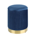 Hocker Mashike Blauw 36x44 cm