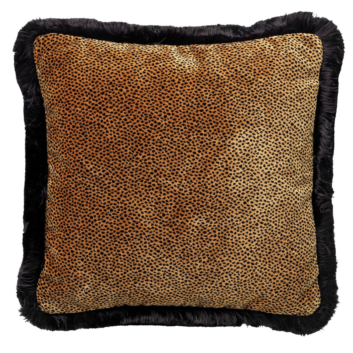 Elisabeth | Kussen | 45x45 cm tabak Brown | Bruin | Velvet | Doten | Hoii | Met luxe binnenkussen