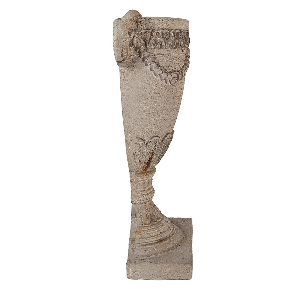 Bloempot 29x11x44 cm Beige Keramisch materiaal