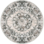 Vloerkleed Viola Antraciet - Rond ø160 cm
