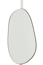J-Line spiegel Extrema - ijzer/glas - zwart - large - 108 x 59 cm