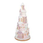 Gingerbread house 26x10x40 cm Bruin Kunststof