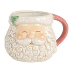 Mok Kerstman 550 ml Wit Keramiek