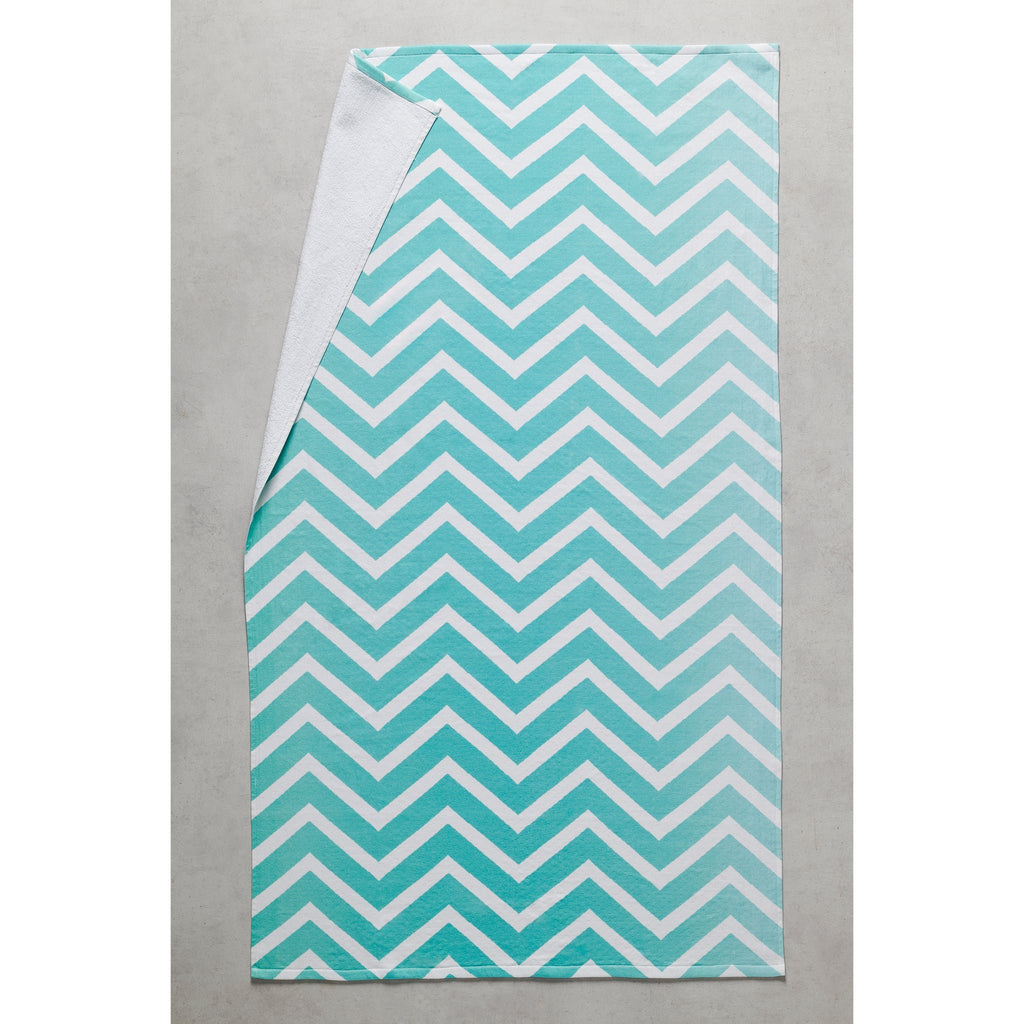Hammam Terry Chevron handdoek - sneldrogend, lichtgewicht