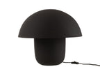J-Line tafellamp - ijzer - zwart - L