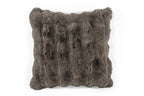 Cushion (filled) Bubble rabbit fur - 45x45 cM