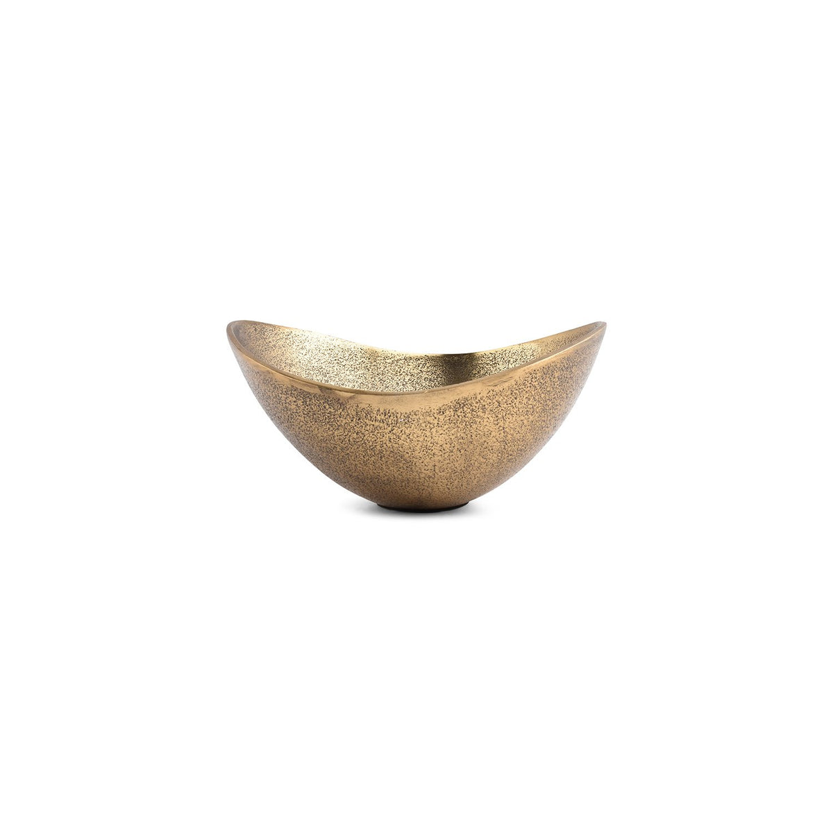 Serveerschaal 22xH11,5cm goud Duro