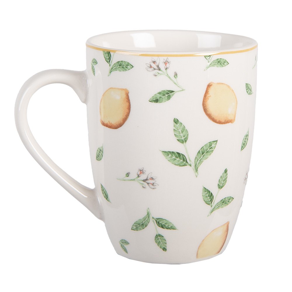Mok 350 ml met Porselein Citroenen