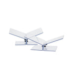 Y-Bookstand - recht laag - Polycarbonaat