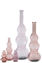 J-Line vloervaas - glas - lichtroze