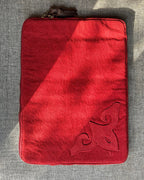 Laptophoes met Bakhor-appliqué