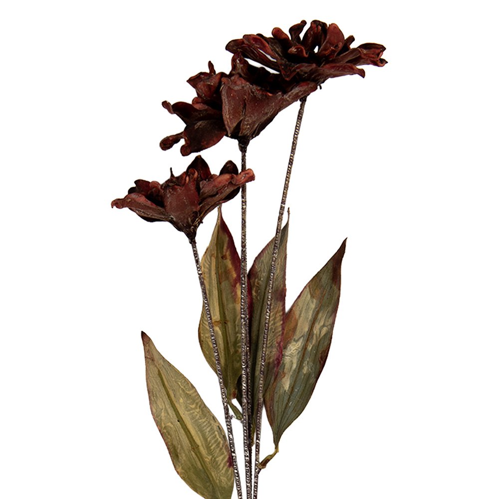 Kunstbloem 8x5x60 cm Bruin Kunststof