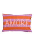 Kussen streep oranje Amore