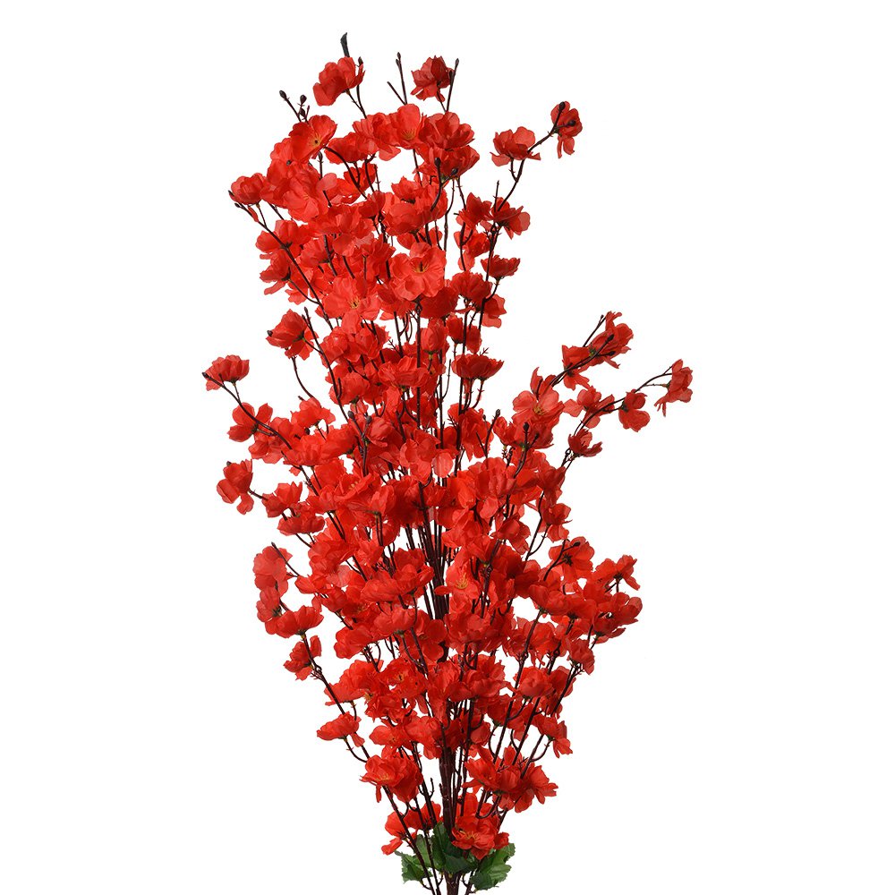 Kunstbloem 100 cm Rood Kunststof