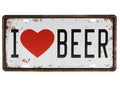 Bier Retro Wandbord 15x30