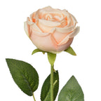 Kunstbloem Roos 61 cm Oranje Kunststof