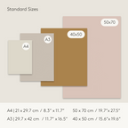 Super Mum-poster, ecopapier en verpakking